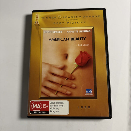 American Beauty (DVD, 1999) Kevin Spacey, Annette Benning NEW Region 4
