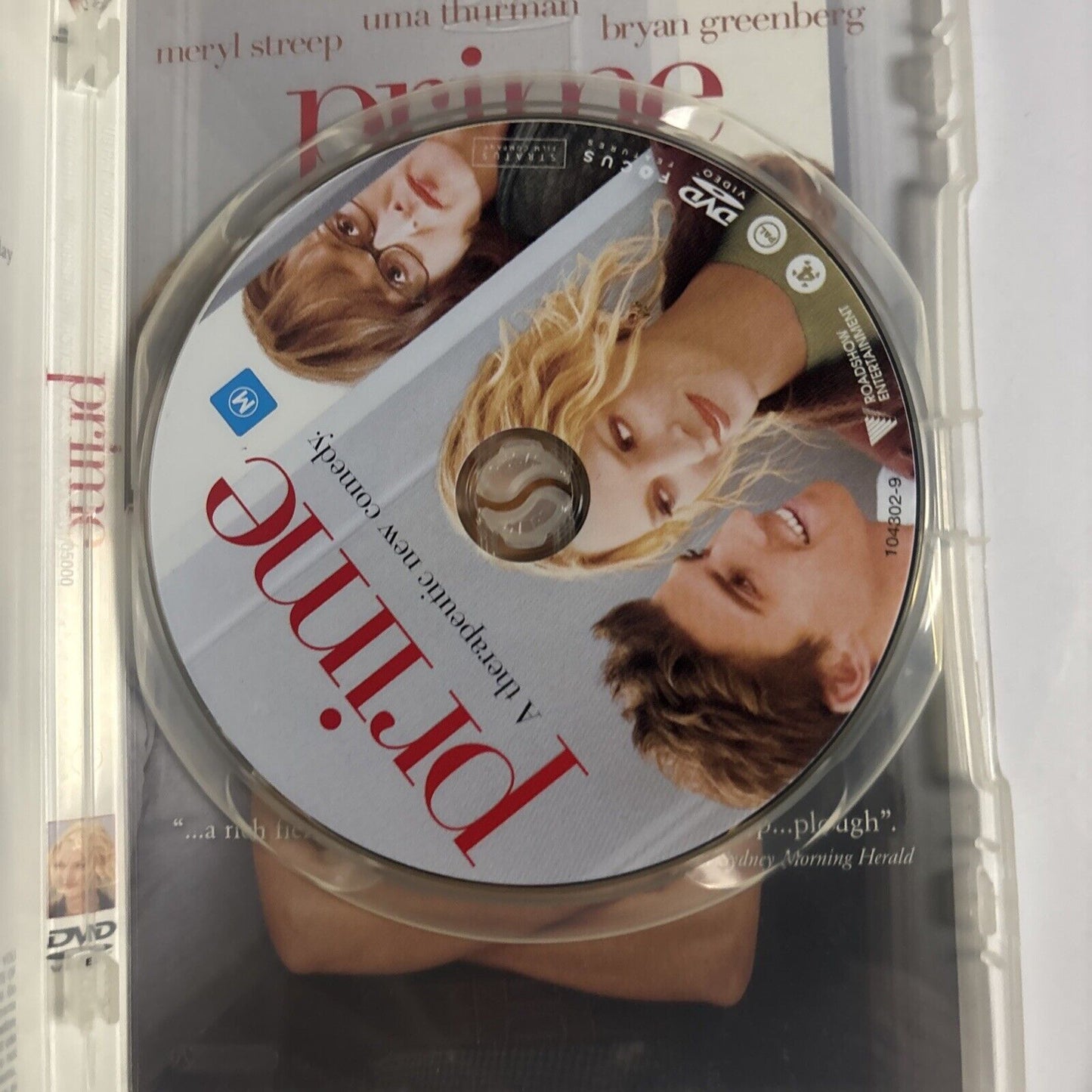 Prime (DVD, 2005) Meryl Streep, Uma Thurman, Bryan Greenberg Region 4
