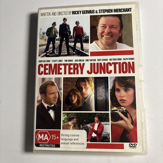 Cemetery Junction (DVD, 2010)  Ricky Gervais, Emily Watson NEW Region 4