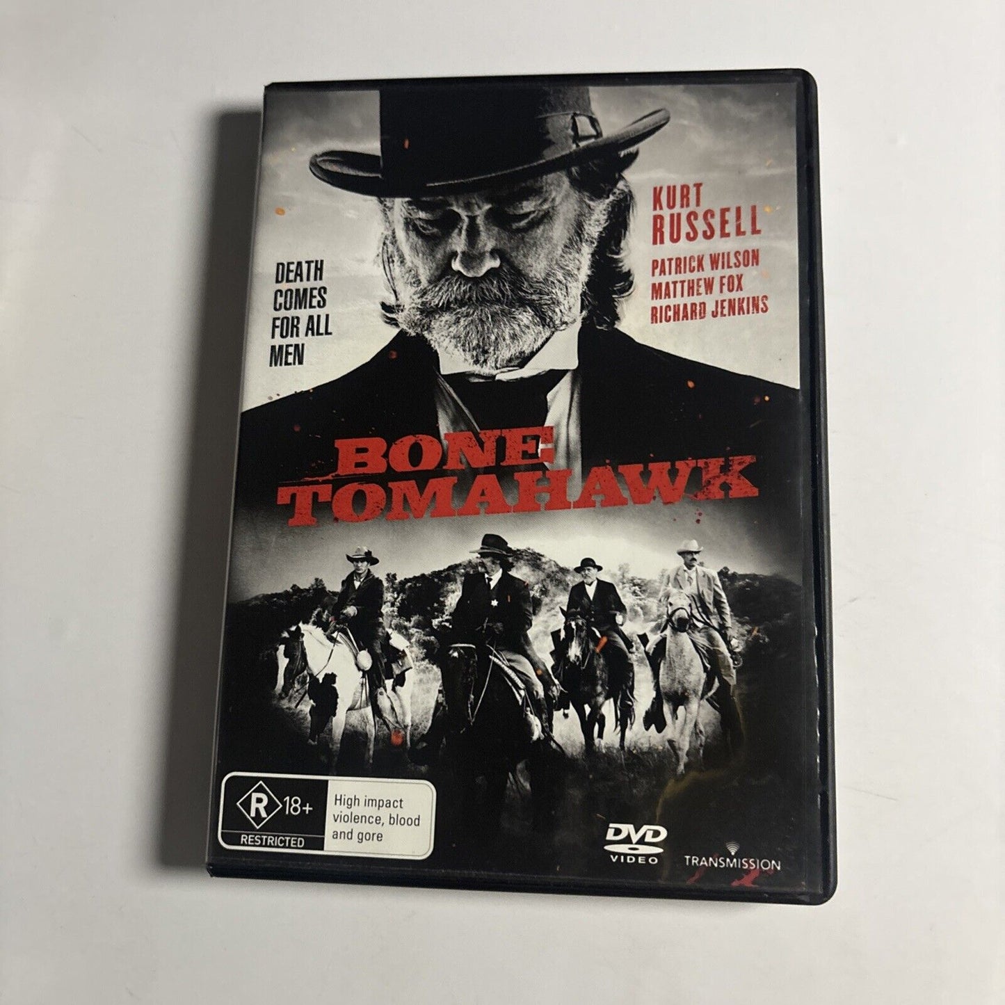 Bone Tomahawk (DVD, 2015) Kurt Russell, Patrick Wilson Region 4