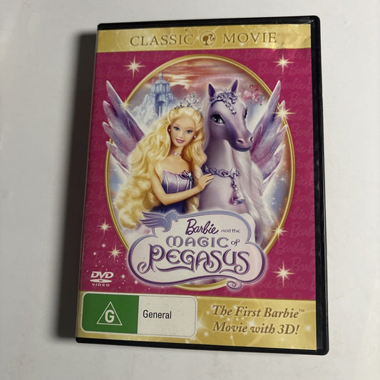 Barbie and the Magic of Pegasus (DVD, 2005) Region 4  &2