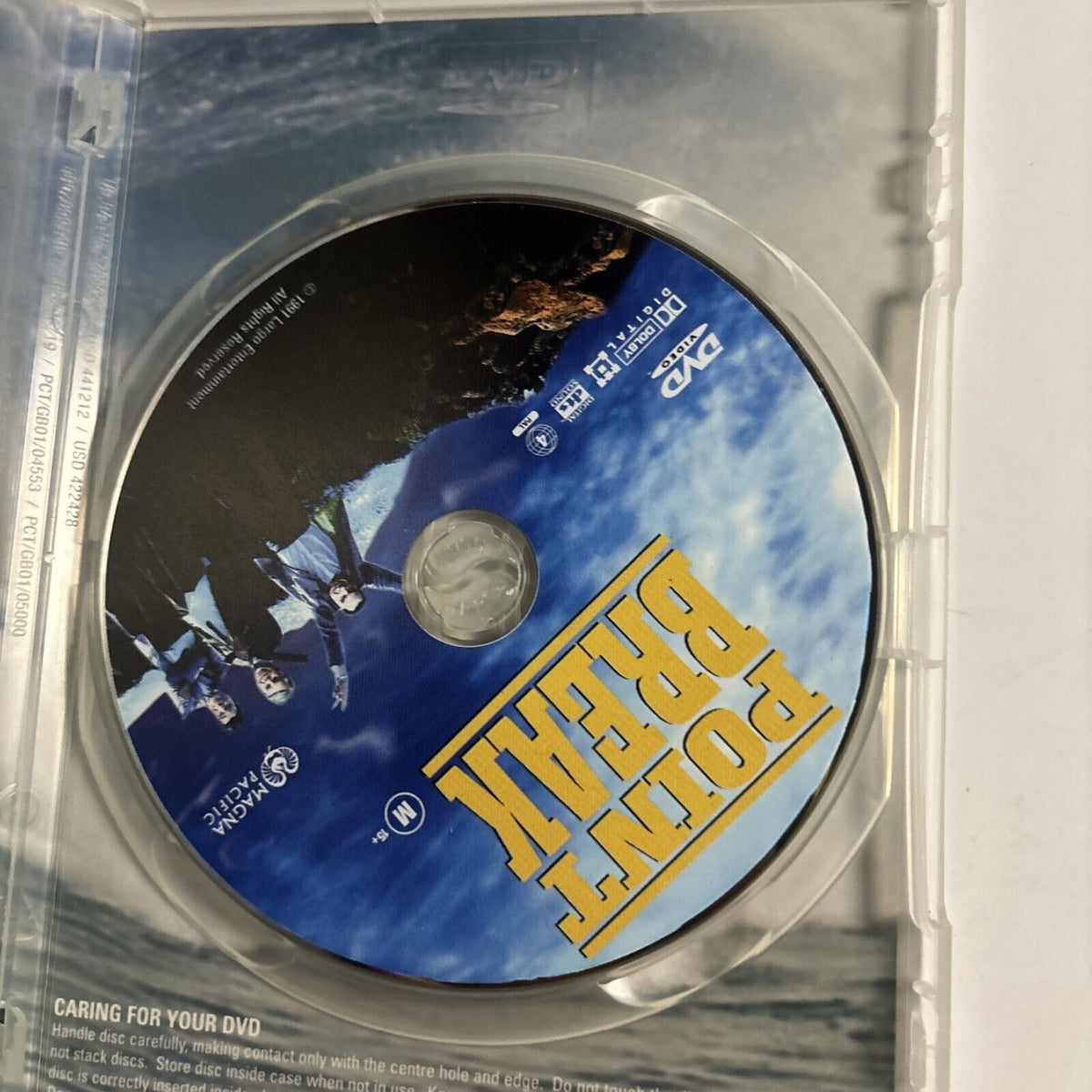 Point Photo Dvd Point Break (DVD, 1991) Patrick Swayze, Keanu Reeves Region 4 – Retro Unit