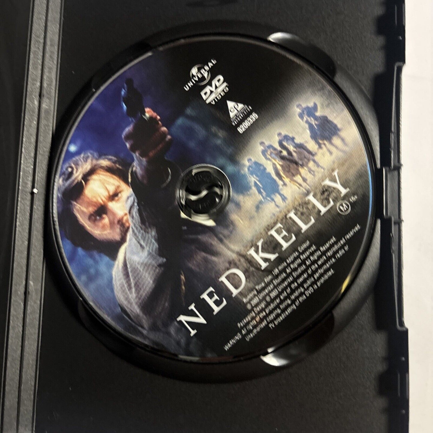 Ned Kelly (DVD, 2003) Heath Ledger, Naomi Watts, Geoffrey Rush Region 4 &2