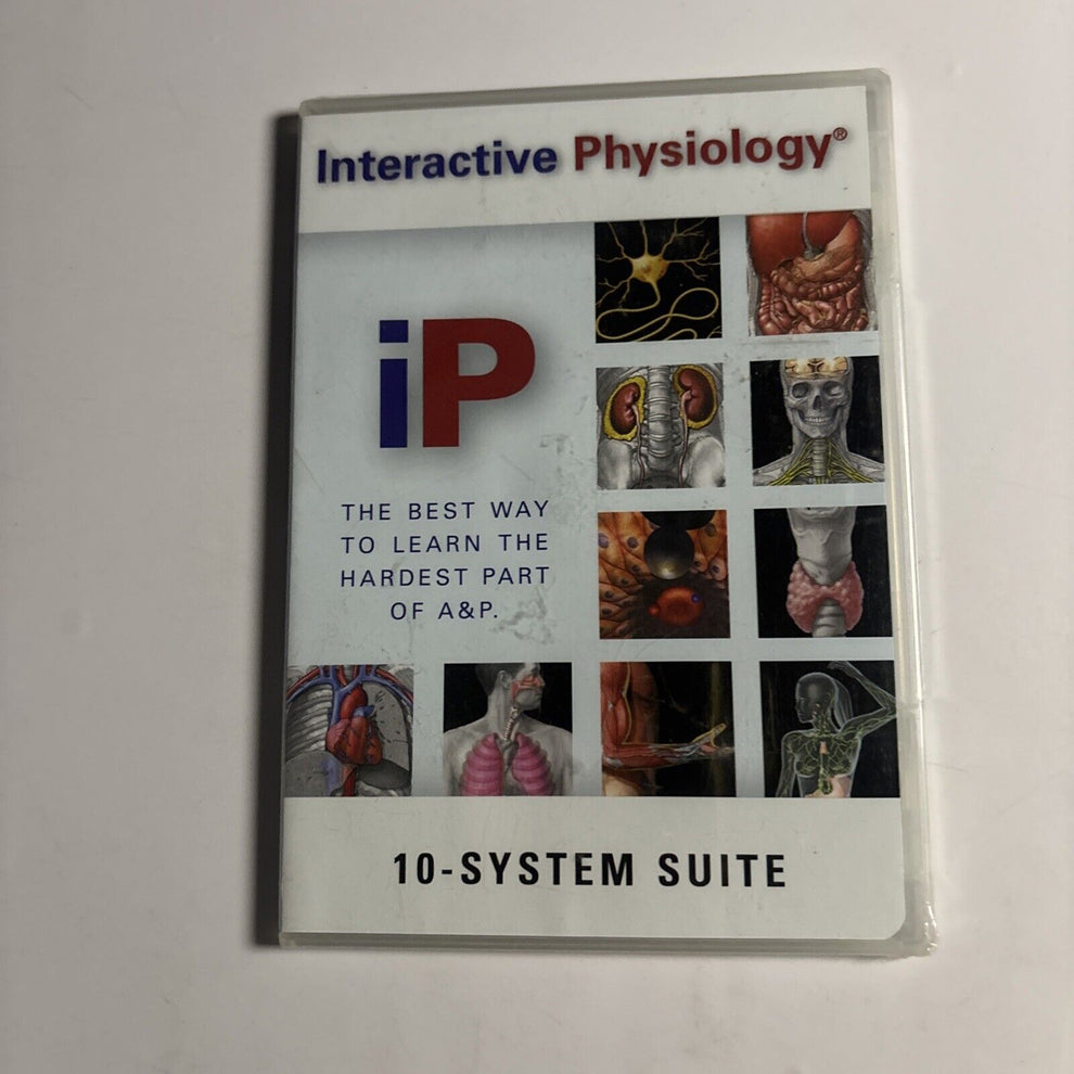 Interactive Physiology 10-System Suite PC CD-ROM – Retro Unit