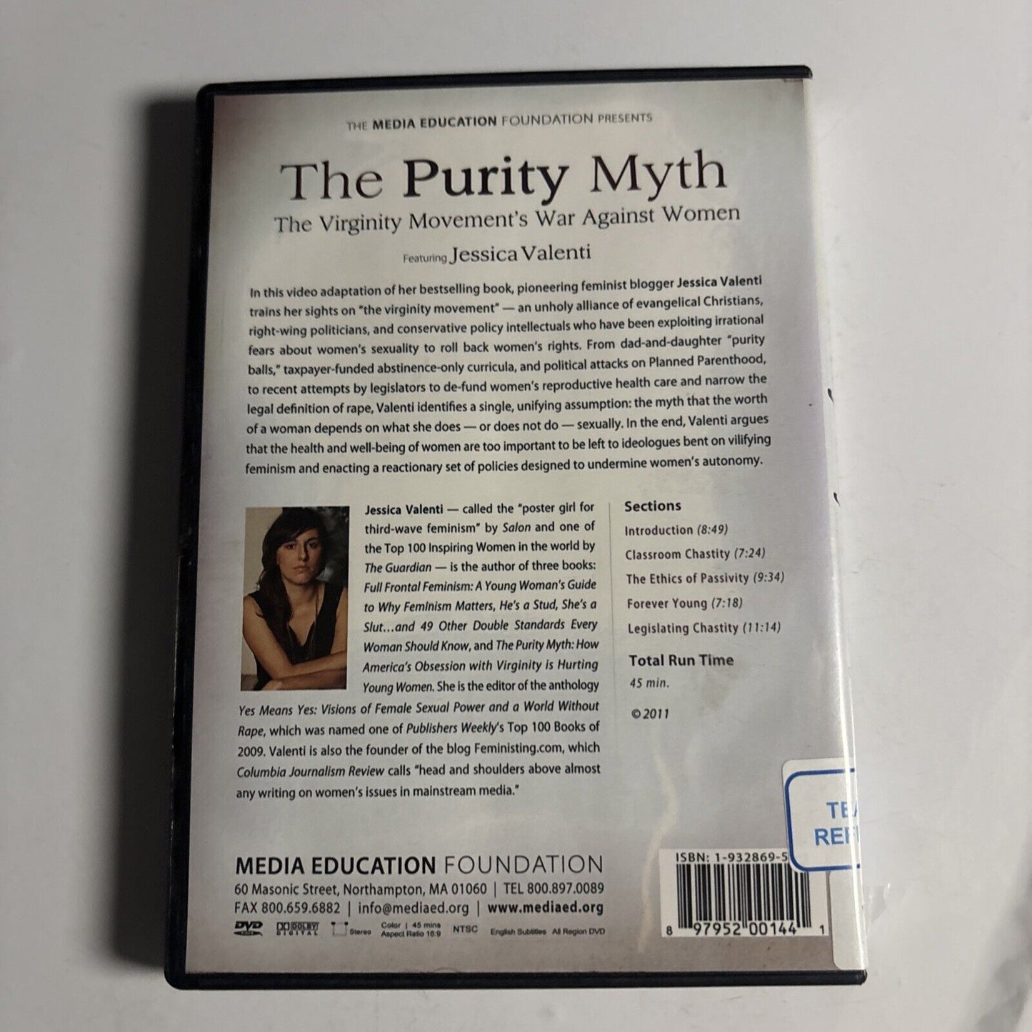 The Purity Myth: Virginity Movements War Against Women (DVD) All Regions