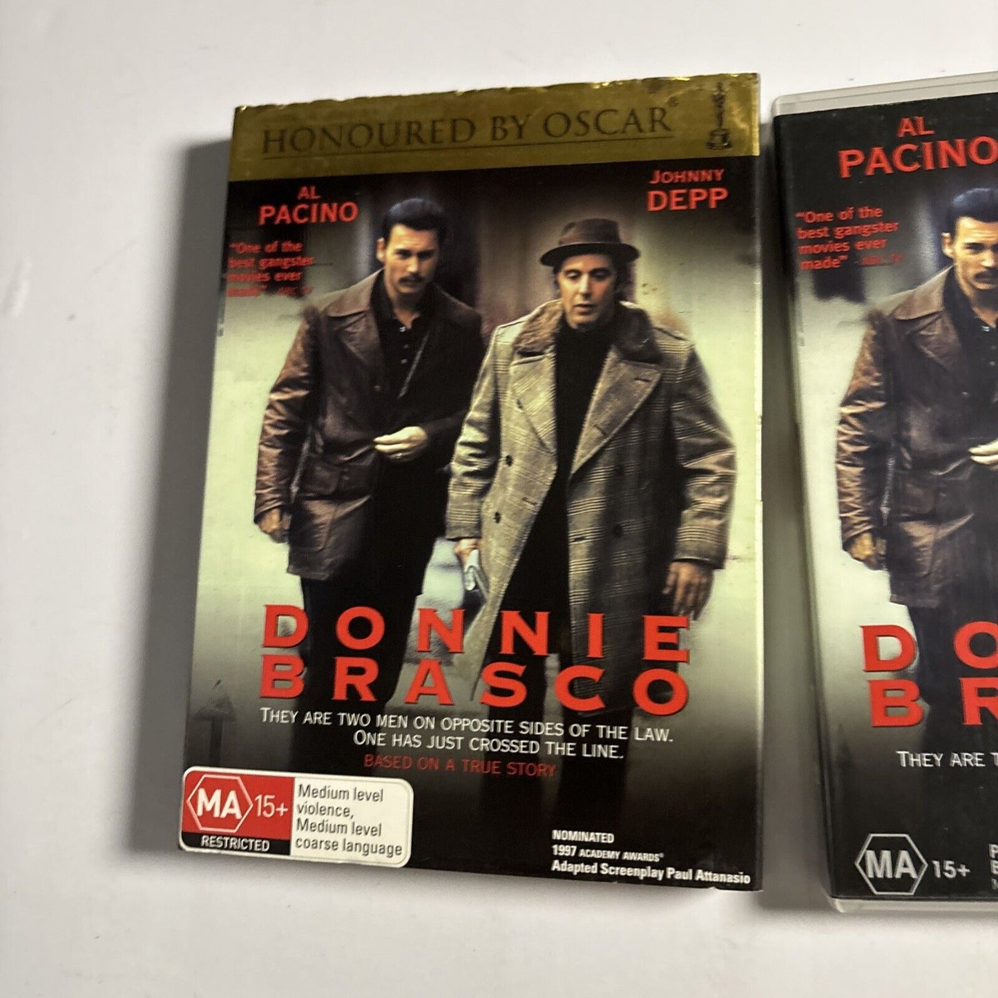 Donnie Brasco (DVD, 1997) Johnny Depp, Al Pacino Region 4