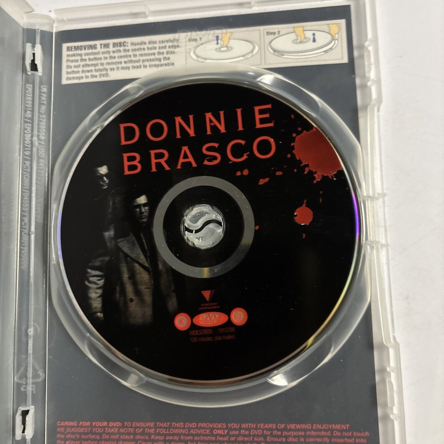 Donnie Brasco (DVD, 1997) Johnny Depp, Al Pacino Region 4