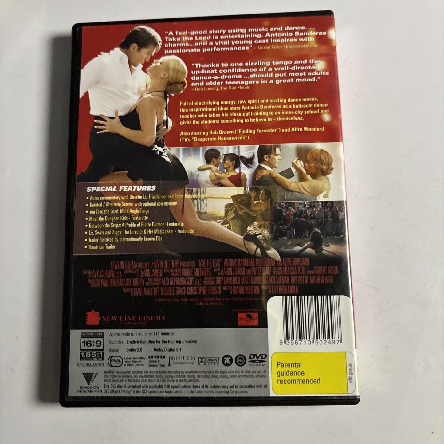 Take the Lead (DVD, 2006) Antonio Banderas Region 4