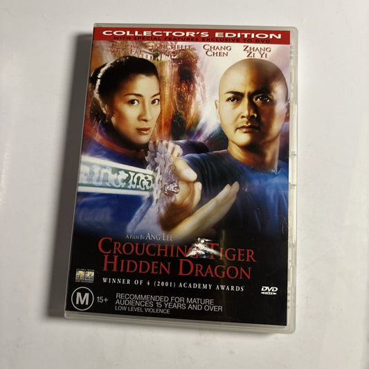 Crouching Tiger, Hidden Dragon (DVD, 2000) Chow Yun-Phat, Michelle Yeah Region 4