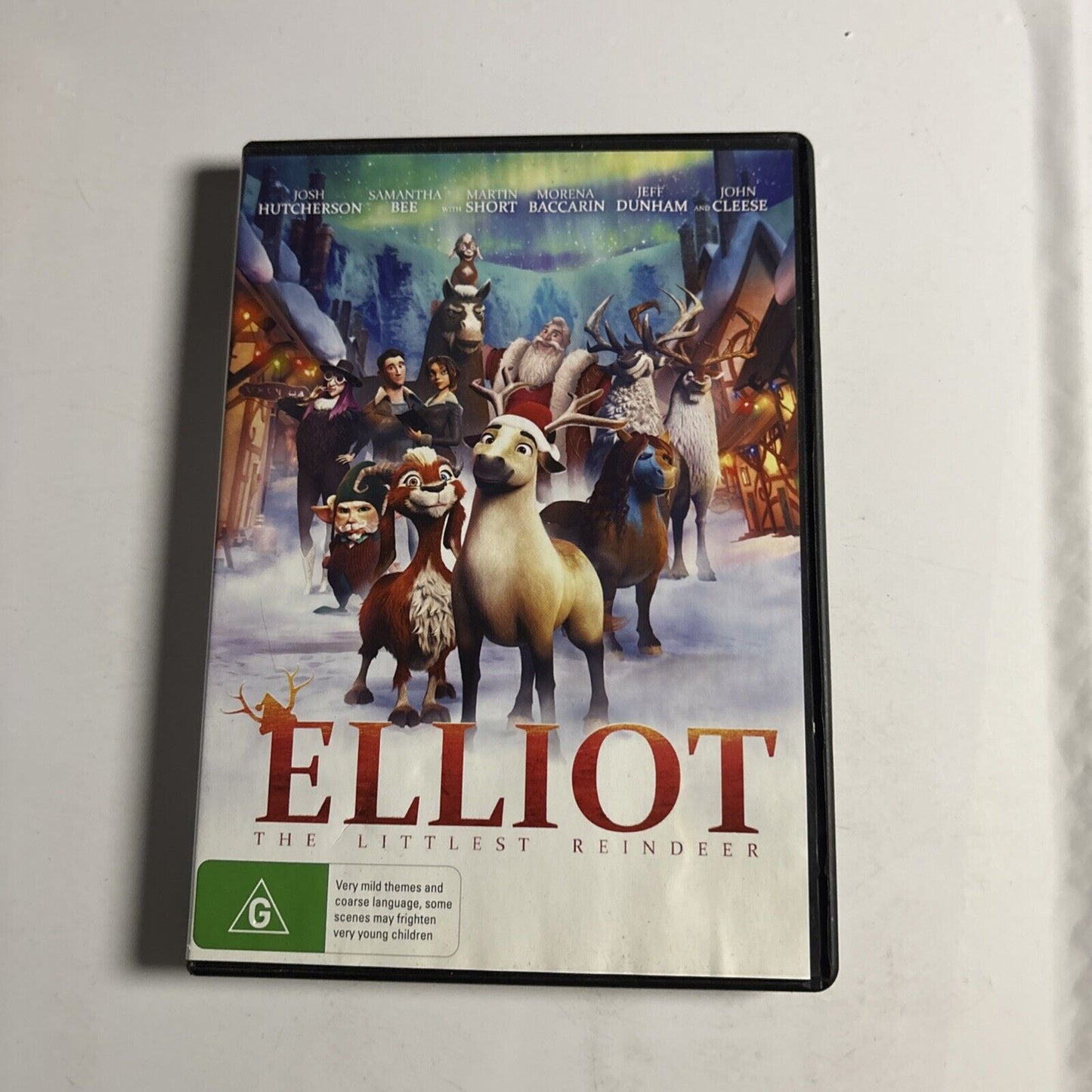 Elliot - The Littlest Reindeer (DVD, 2018) John Cleese, Josh Hutcherson Region 4
