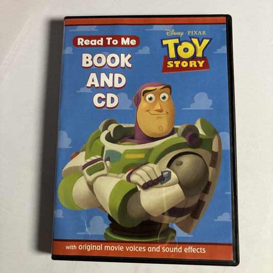 Read To Me: Toy Story (Book & Audio CD, 2012)
