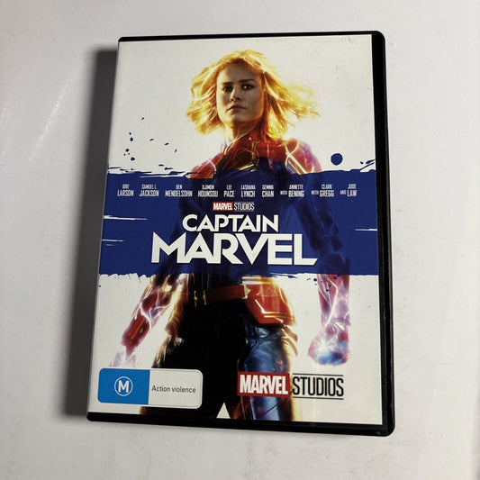 Captain Marvel (DVD, 2019) Brie Larson, Samuel L Jackson, Jude Law NEW Region 4