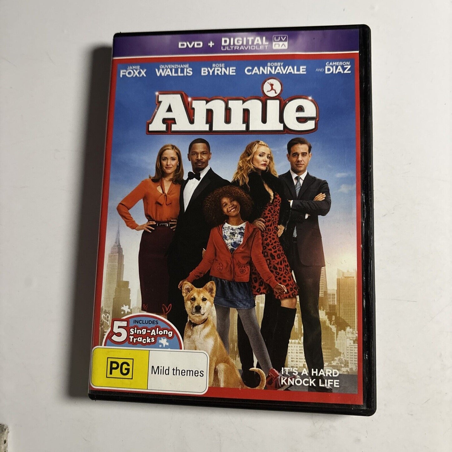 Annie (DVD, 2014) Jamie Foxx, Cameron Diaz, Rose Byrne Region 4