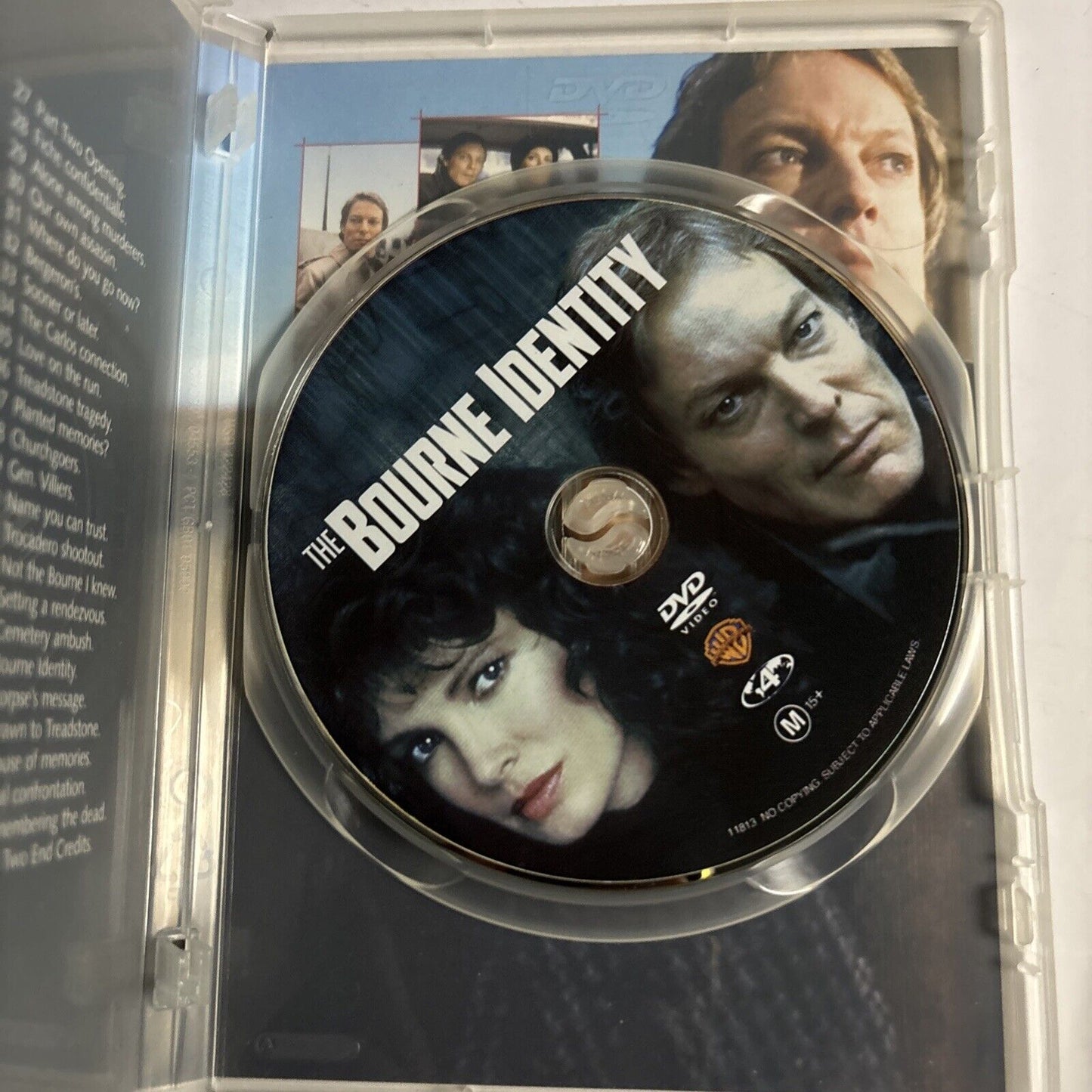 The Bourne Identity (DVD, 1988) Richard Chamberlain, Jaclyn Smith Region 4
