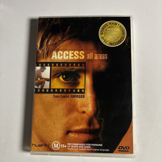 Shane Crawford Exposed - Access All Areas (DVD, 2004, 2-Disc) All Regions