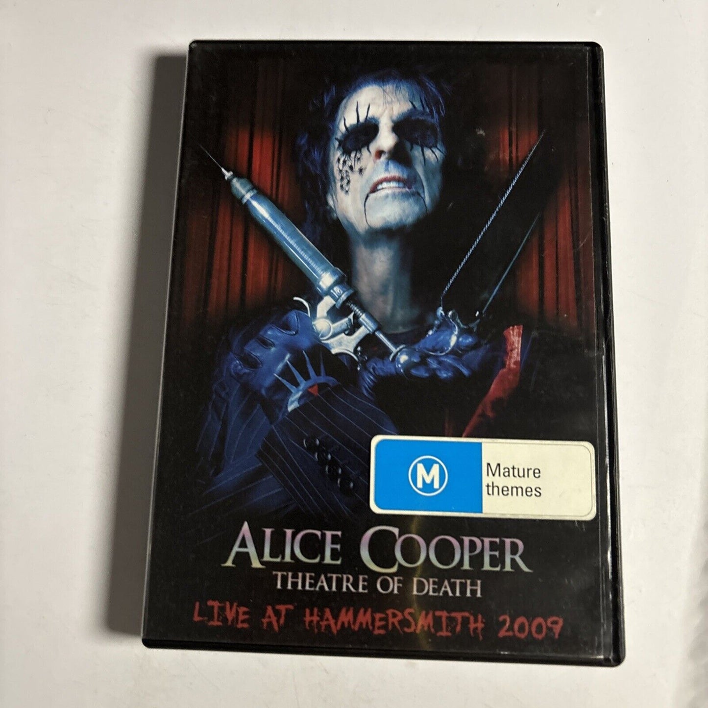 Alice Cooper Theatre Of Death: Live At Hammersmith (DVD, 2009) All Regions
