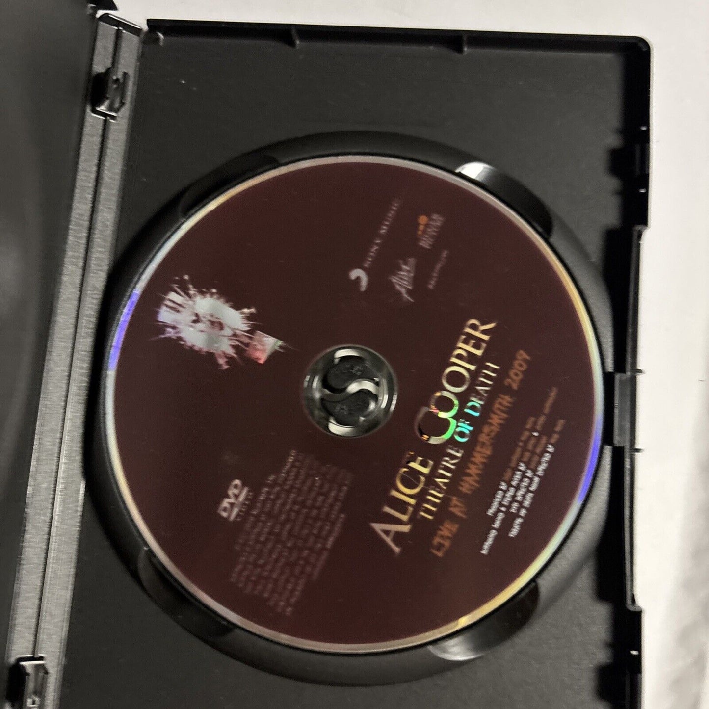 Alice Cooper Theatre Of Death: Live At Hammersmith (DVD, 2009) All Regions