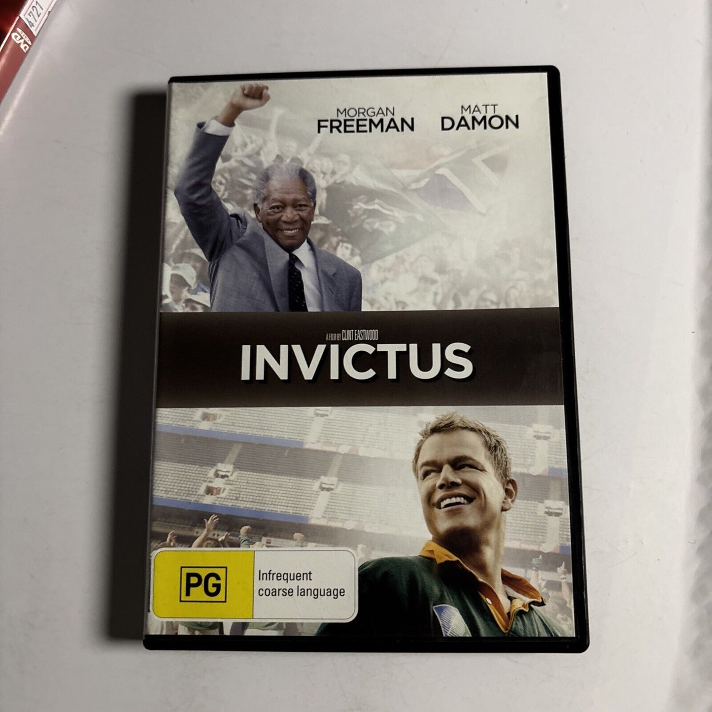 Invictus (DVD, 2009) Morgan Freeman, Matt Damon  NEW Region 4