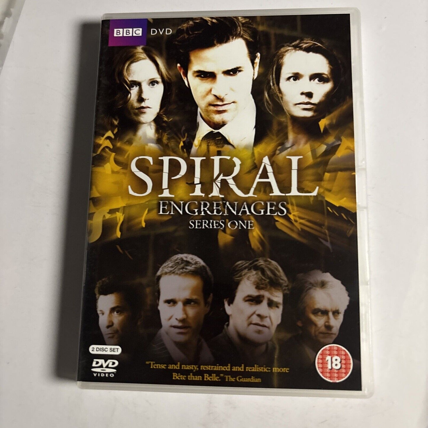 Spiral Engrenages - Series 1 & 2 (DVD, 2008, 4-Disc) Caroline Proust Region 2