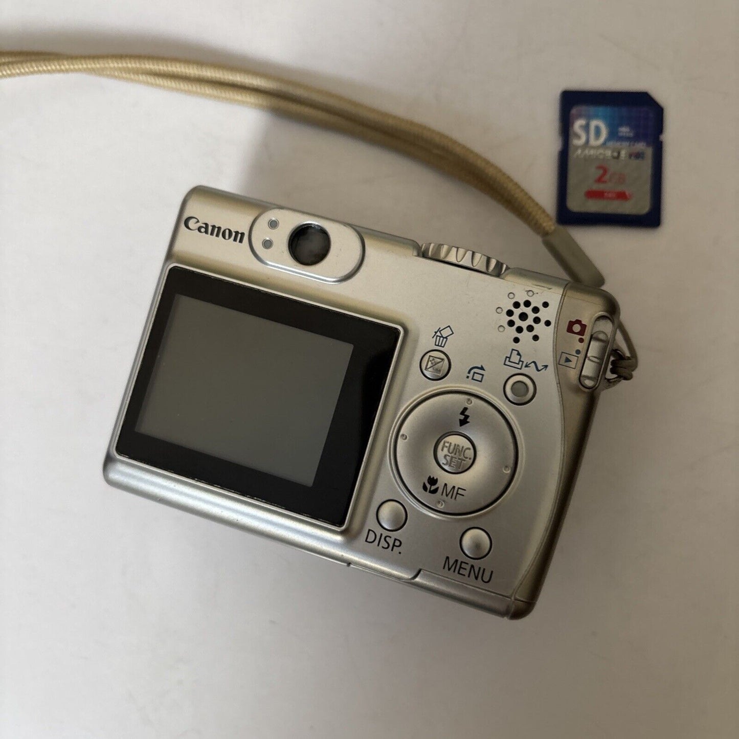 Canon PowerShot A530 Digital Camera 5MP 2GB SD Card