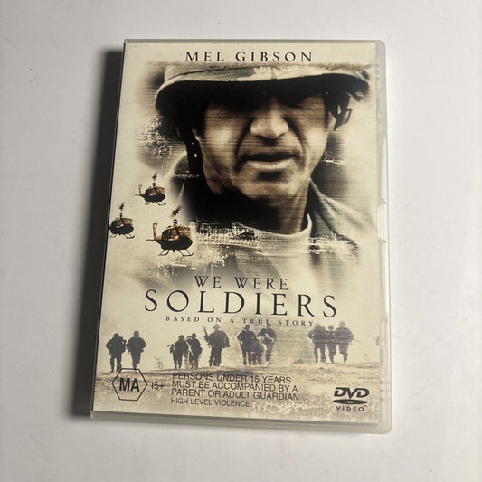 We Were Soldiers (DVD, 2001) Mel Gibson, Sam Elliott Region 4