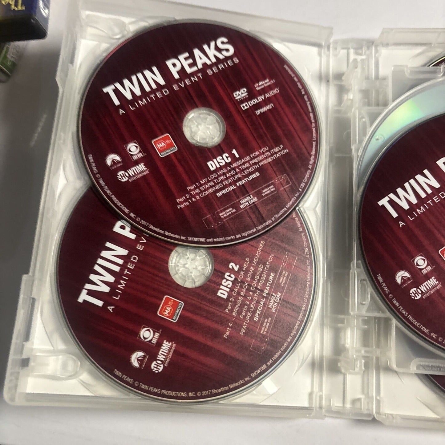 Twin Peaks - A Limited Event Series (DVD, 2017, 8-Disc) Kyle MacLachlan Region 4