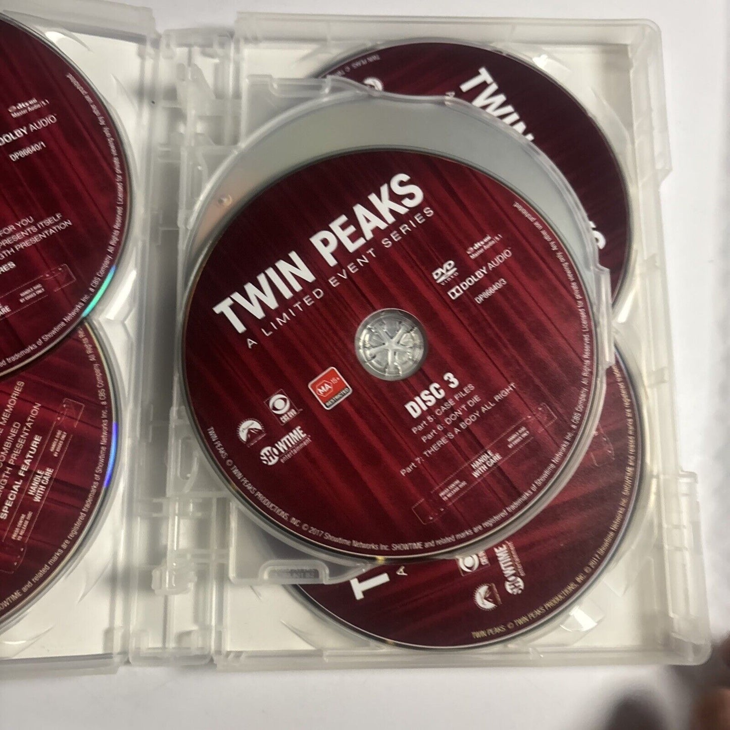 Twin Peaks - A Limited Event Series (DVD, 2017, 8-Disc) Kyle MacLachlan Region 4