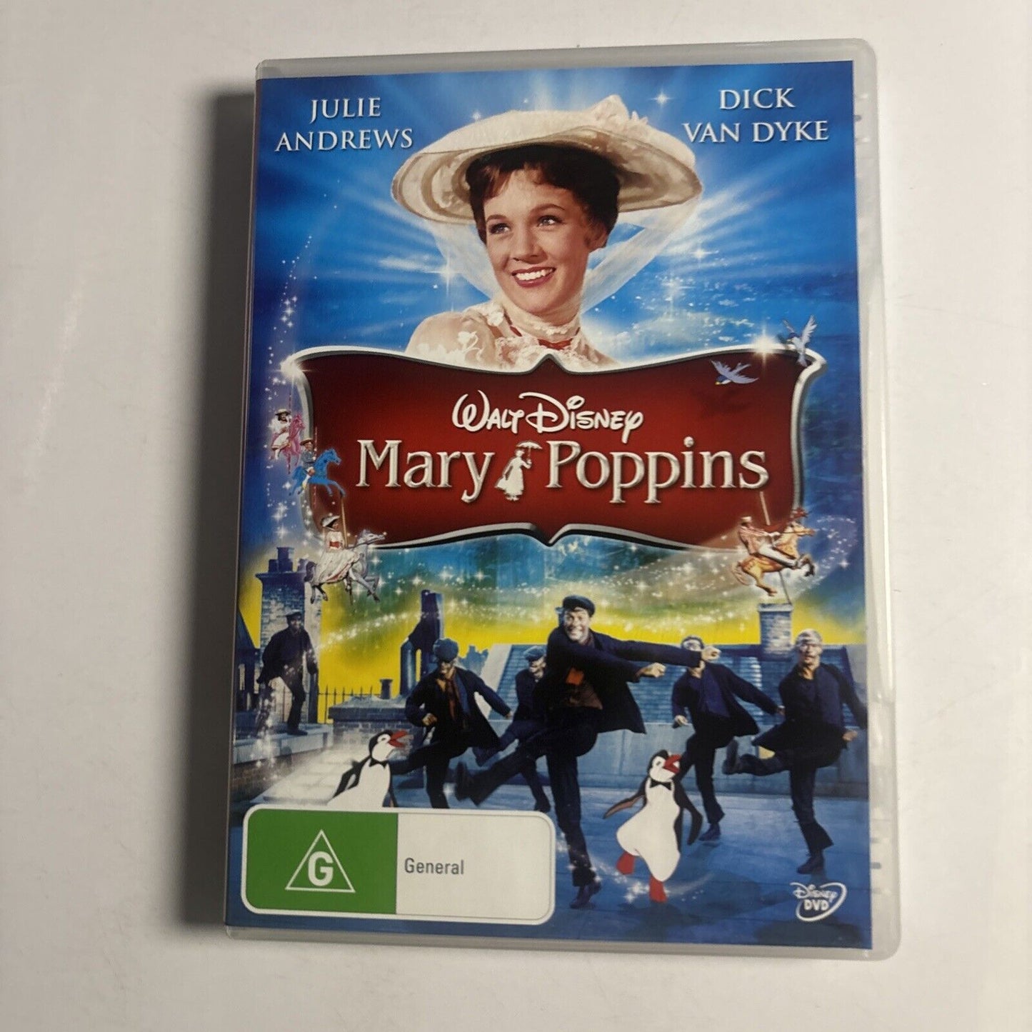 Mary Poppins (DVD, 1964) Dick Van Dyke, Julie Andrews NEW Region 4
