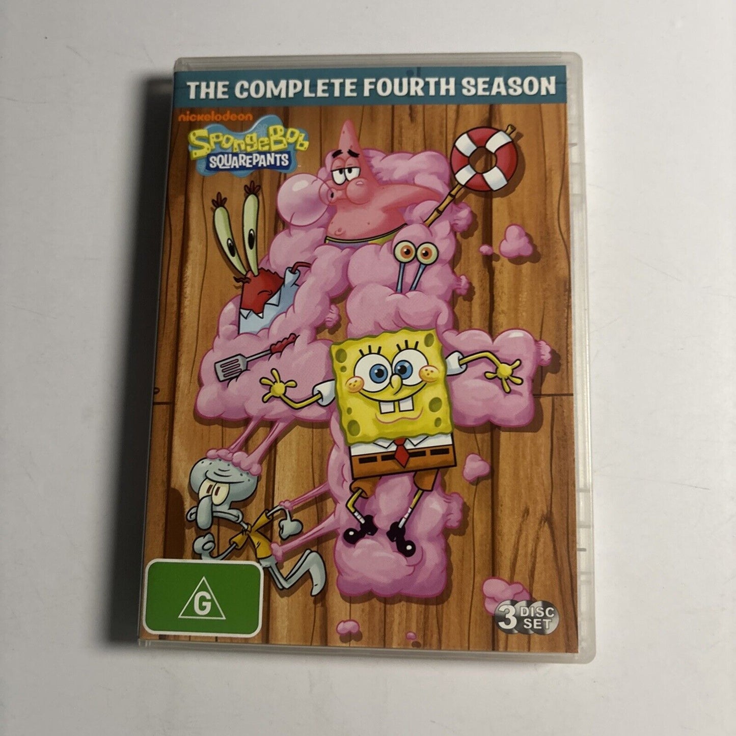 SpongeBob SquarePants - Complete Season 4 (DVD, 2013. 3-Disc) Region 4