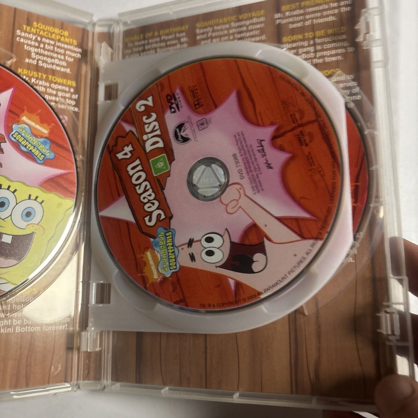 SpongeBob SquarePants - Complete Season 4 (DVD, 2013. 3-Disc) Region 4