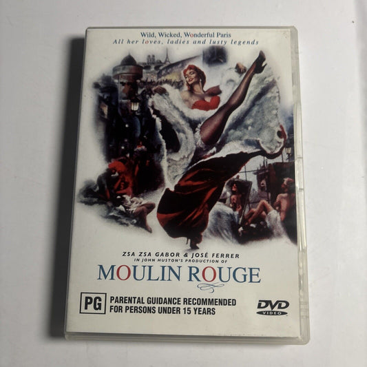 Moulin Rouge (DVD, 1952) Zsa Zsa Gabor, Jose Ferrer Region 4