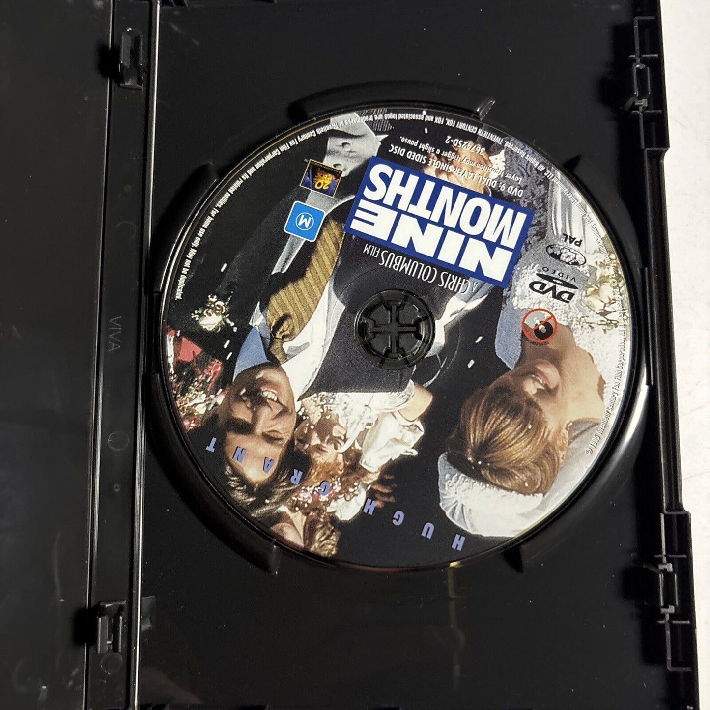 Nine Months (DVD, 1995) Hugh Grant, Julianne Moore Region 4