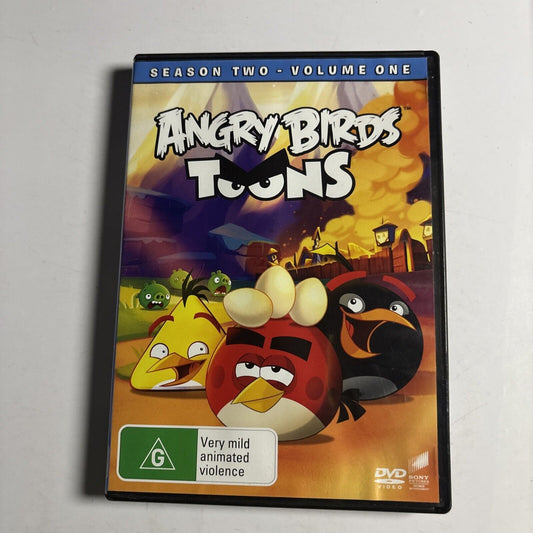 Angry Birds Toons : Season 2 : Vol 1 (DVD, 2015) Region 4 &2
