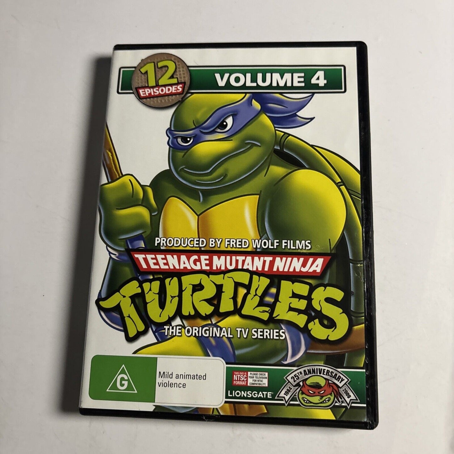 Teenage Mutant Ninja Turtles : Vol 4 (DVD, 2003)  Region 4