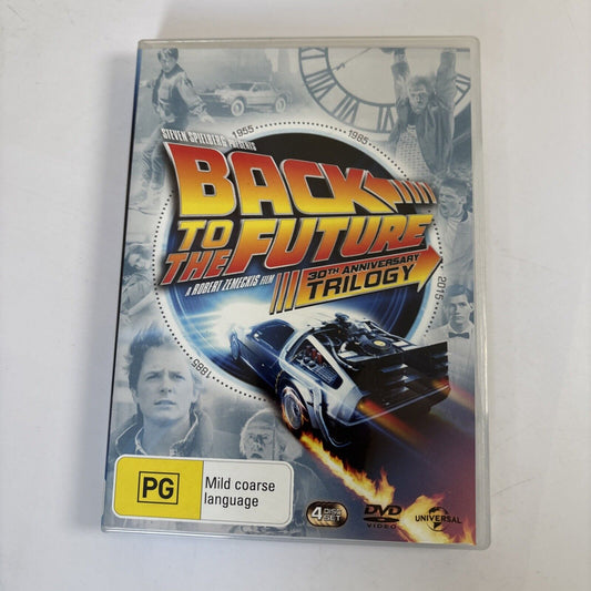 Back To The Future / Back To The Future 2 / Back To The Future 3 DVD Region 4 &2