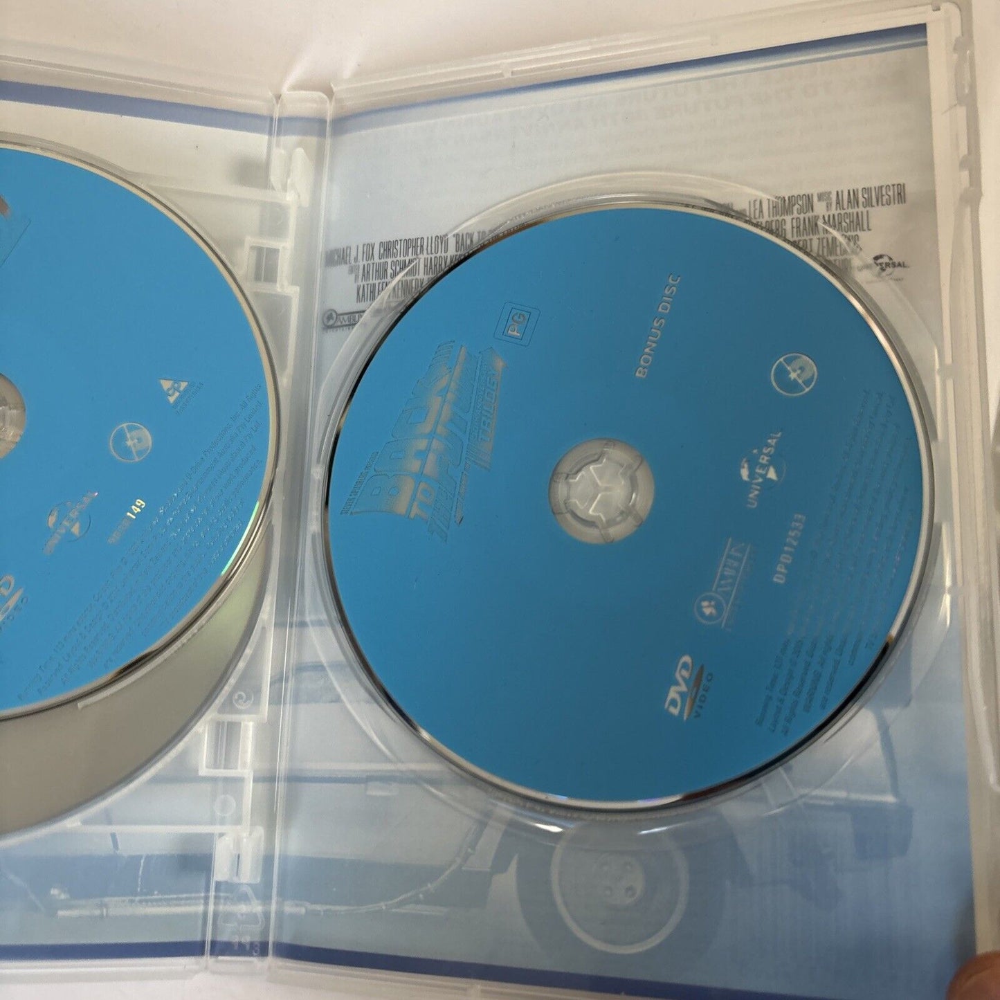 Back To The Future / Back To The Future 2 / Back To The Future 3 DVD Region 4 &2