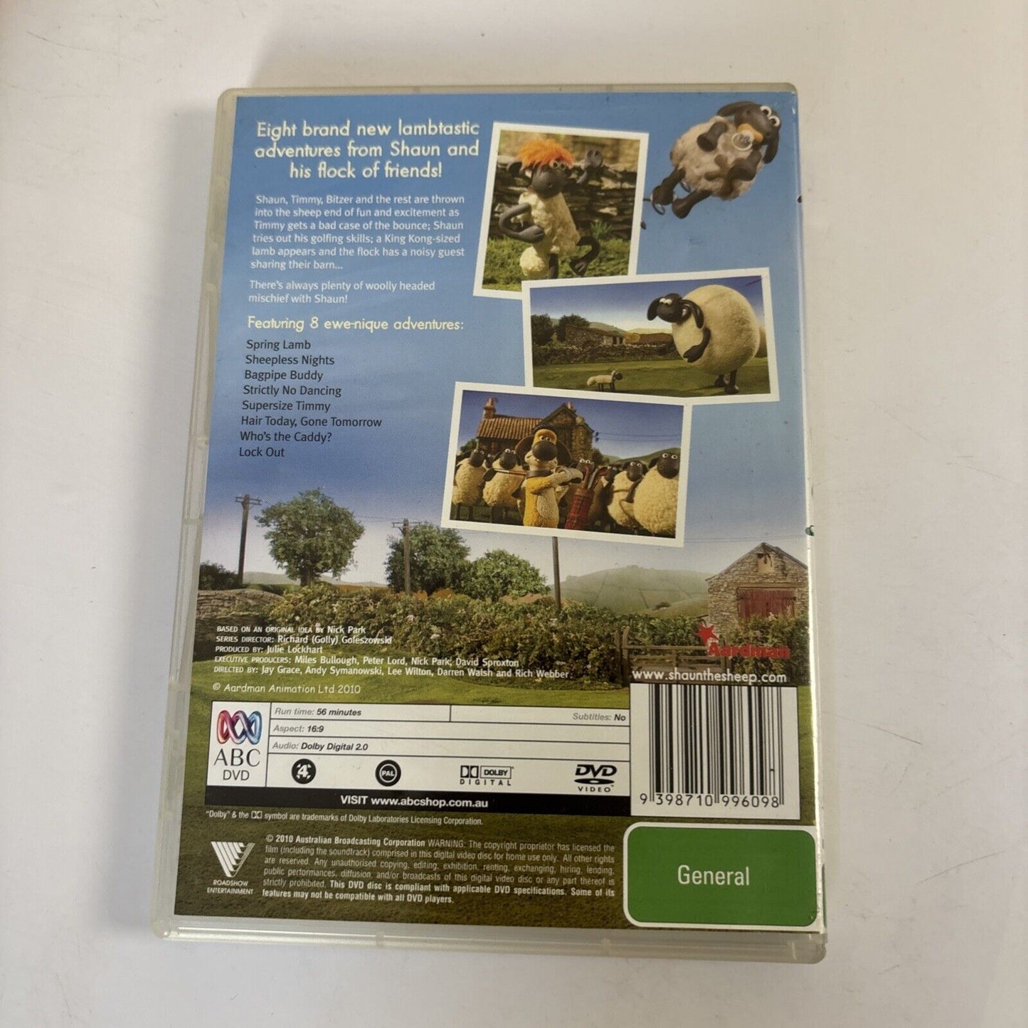 Shaun the Sheep - Spring Lamb (DVD, 2008)  Region 4