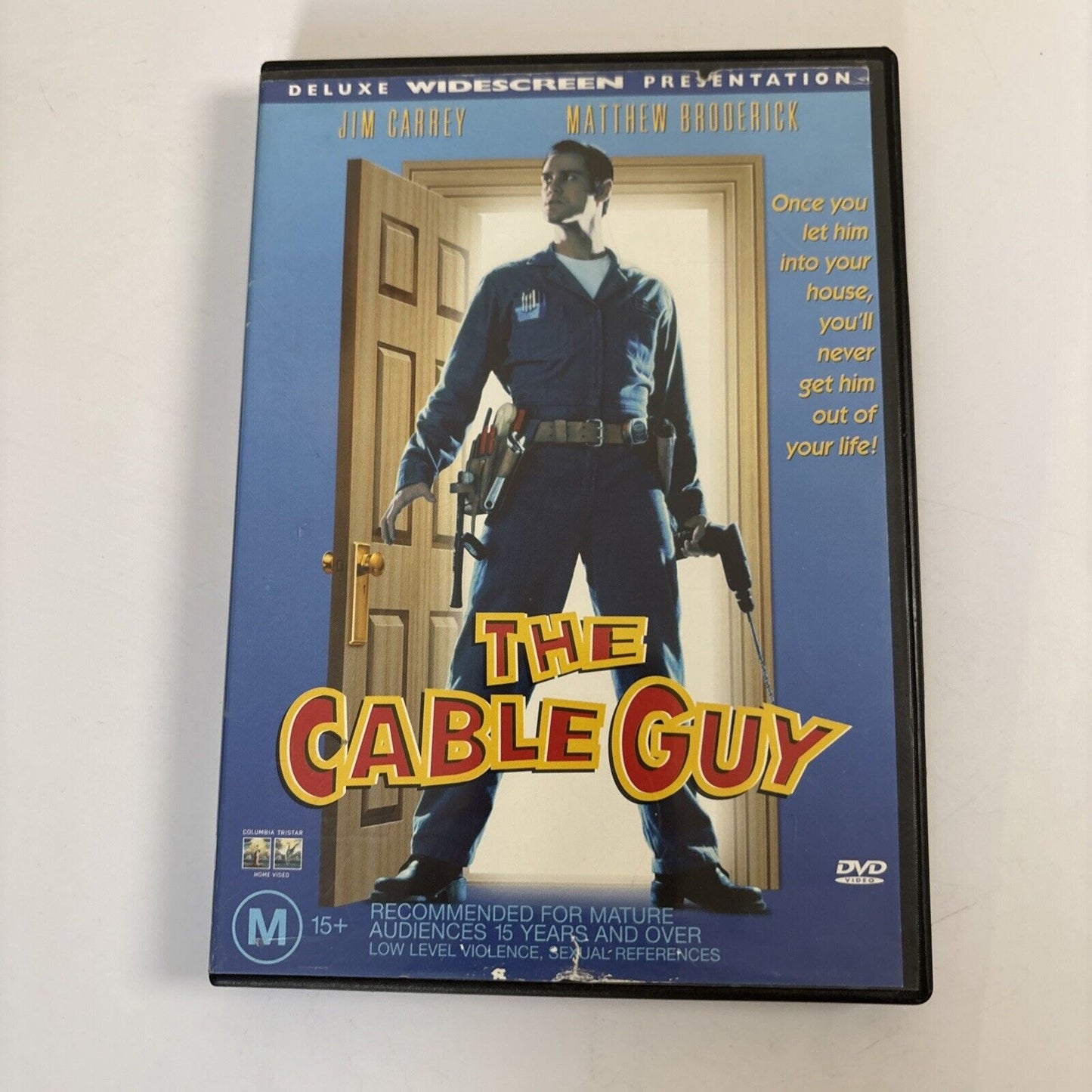 The Cable Guy (DVD, 1996) Jim Carrey, Matthew Broderick Region 4