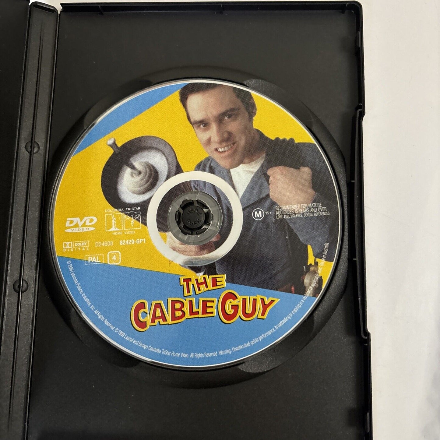 The Cable Guy (DVD, 1996) Jim Carrey, Matthew Broderick Region 4
