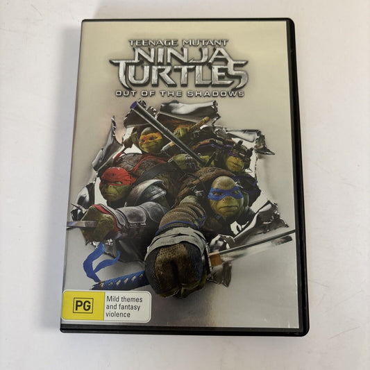 Teenage Mutant Ninja Turtles - Out Of The Shadows (DVD, 2016) Megan Fox Region 4