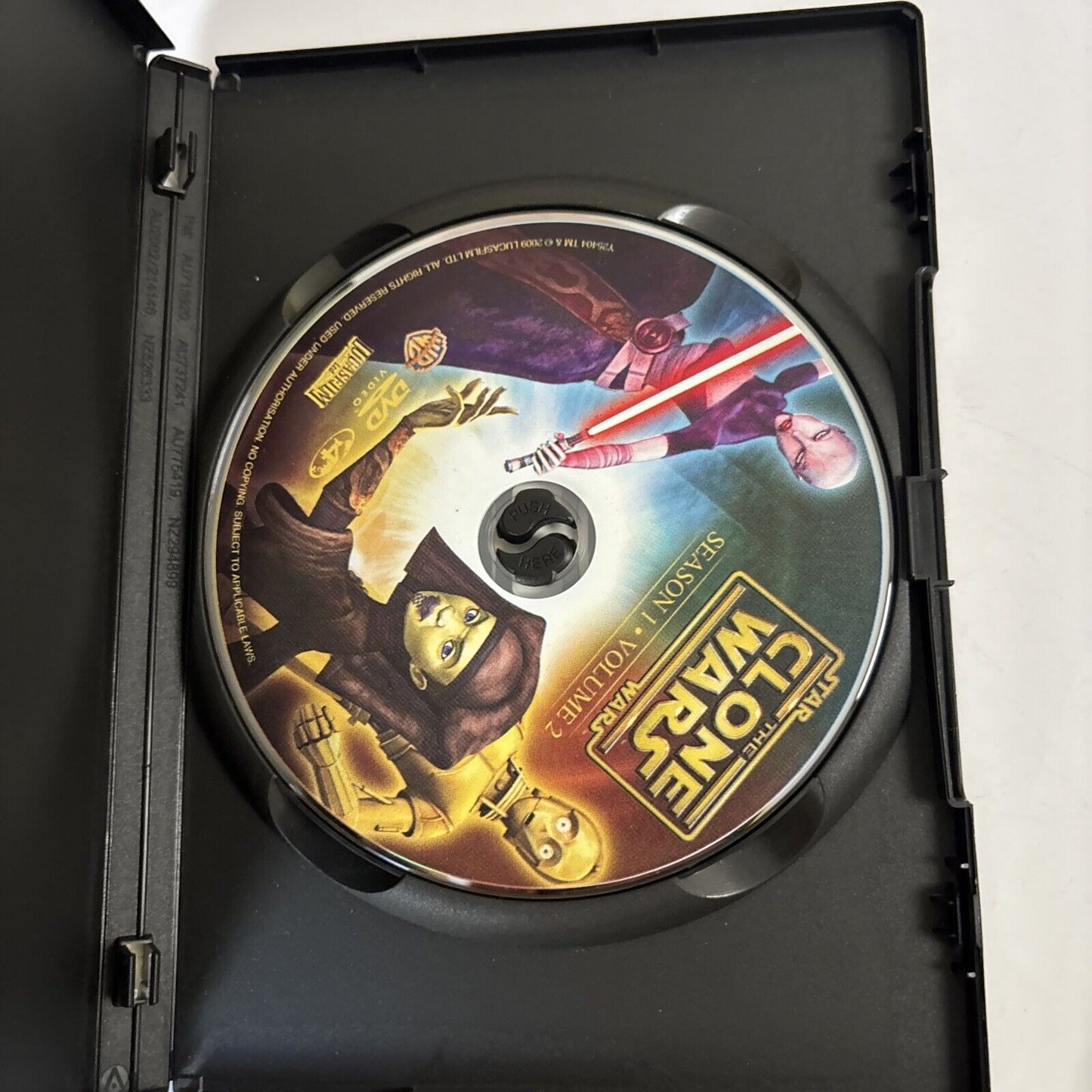 Star Wars - The Clone Wars : Season 1 : Vol 2 (DVD, 2008) Region 4