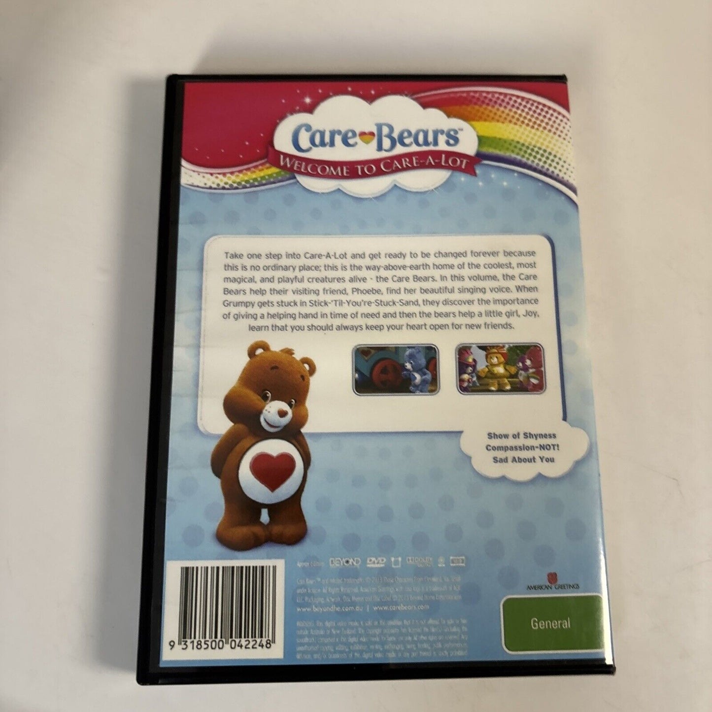 Care Bears - Welcome to Care-A-Lot-Making Friends (DVD, 2013) NEW Region 4