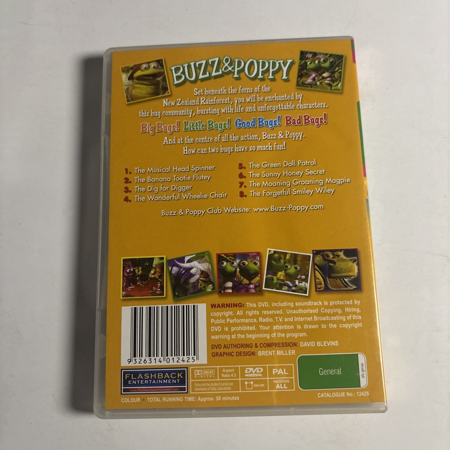 Buzz & Poppy - Volume 4 (DVD) All Regions