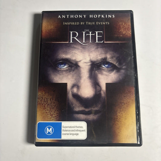 The Rite (DVD, 2011) Anthony Hopkins, Rutger Hauer Region 4