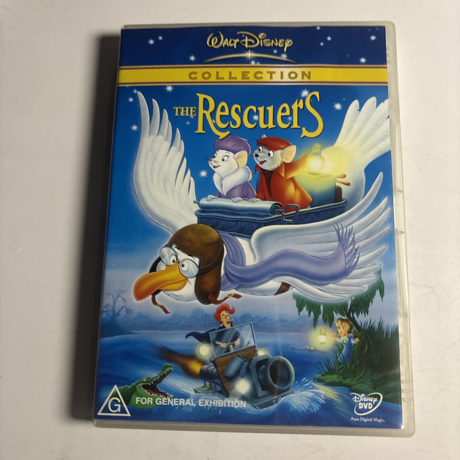The Rescuers1977 The Rescuers (DVD, 1977) Disney Region 4 – Retro Unit