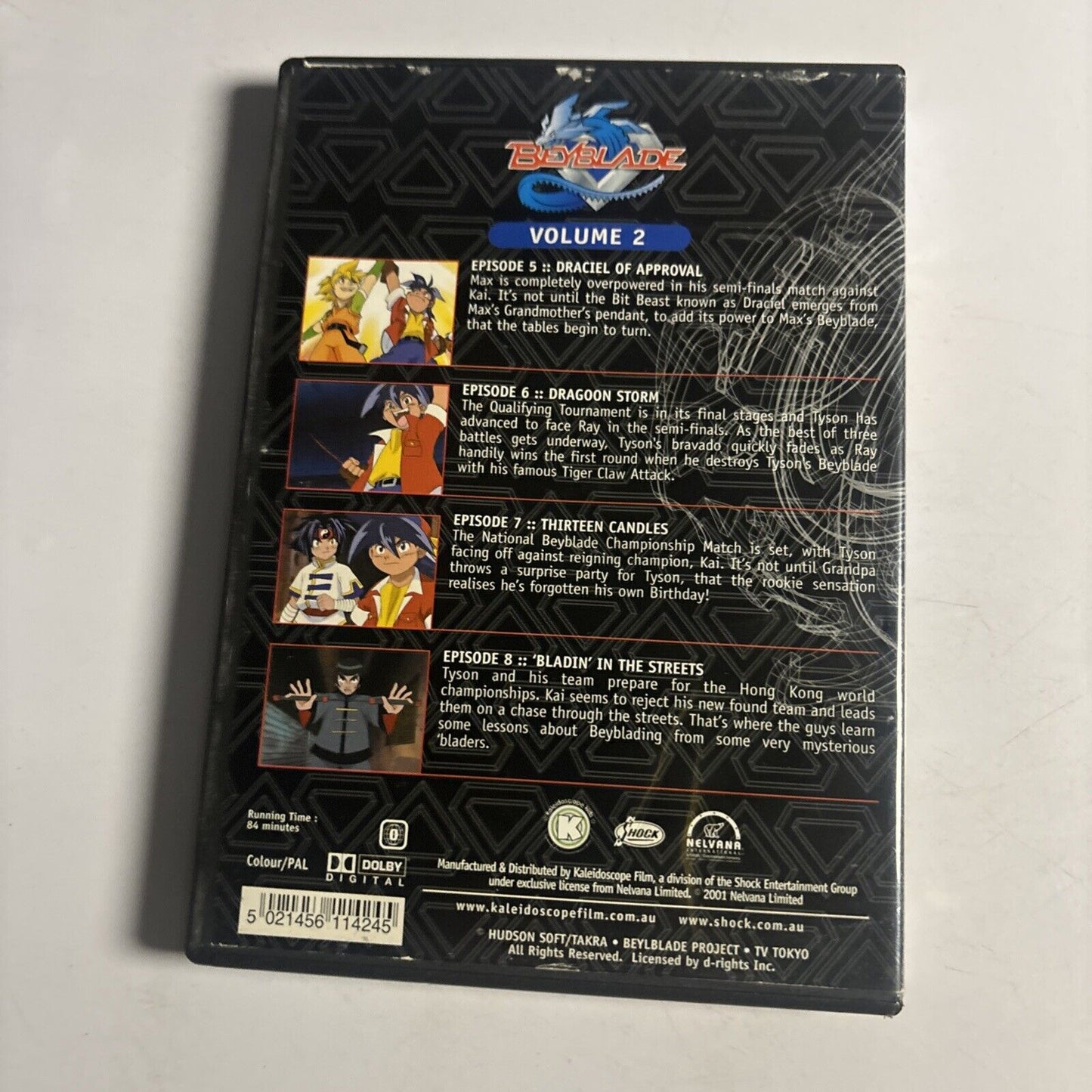 Beyblade : Series 1 : Vol 2 (DVD, 2001) All Regions