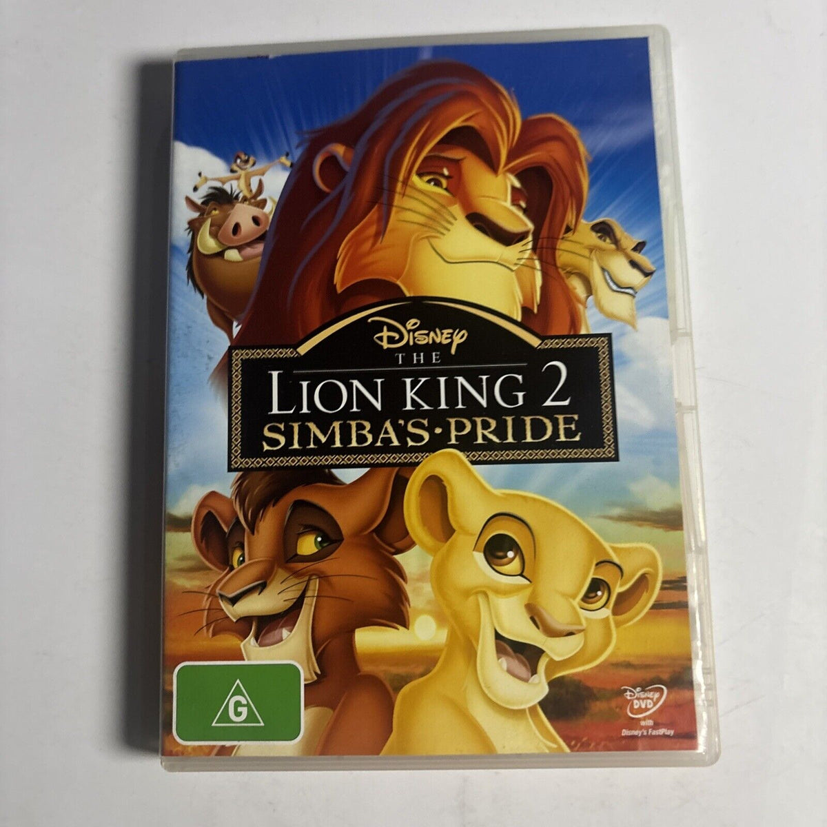 The Lion King 2 - Simba's Pride (DVD, 1998) Disney Region 4 – Retro Unit
