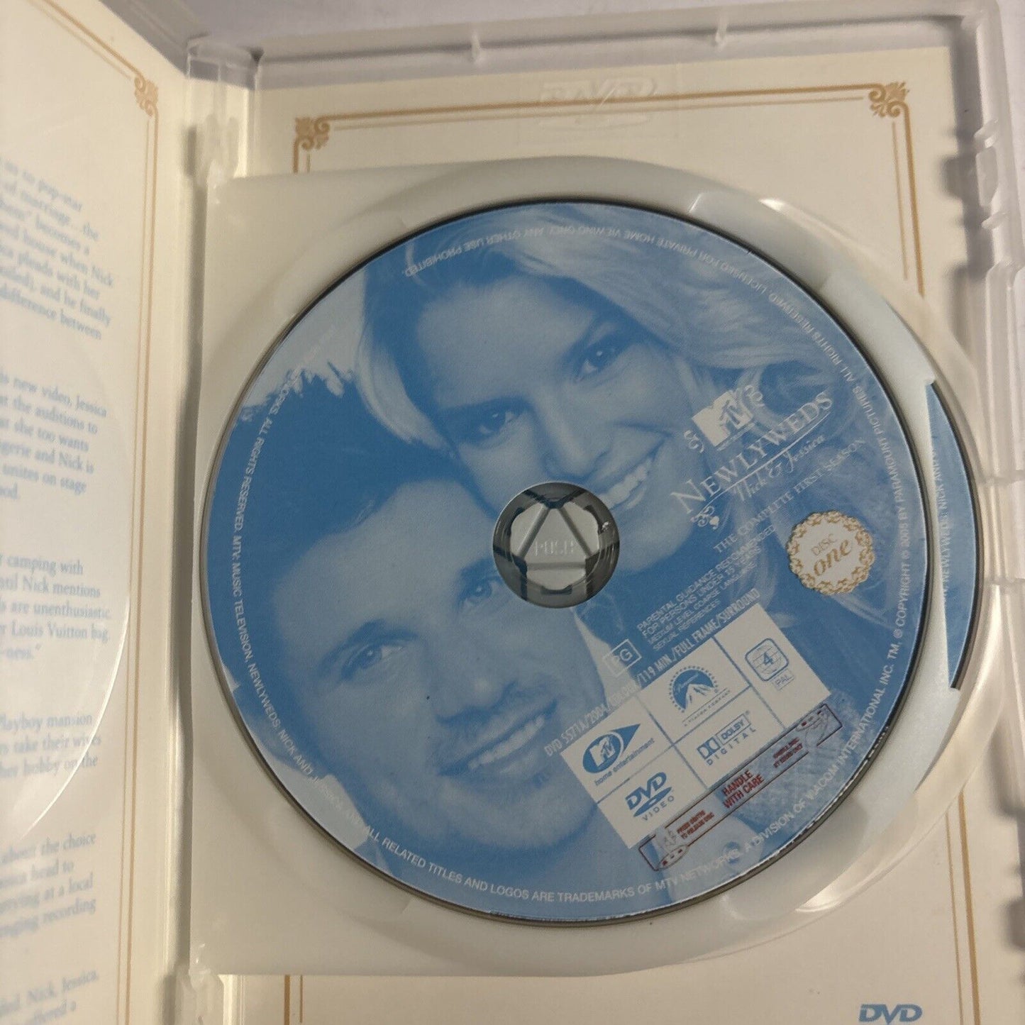 Newlyweds : Season 1 (DVD, 2003, 2-Disc) Jessica Simpson Region 4