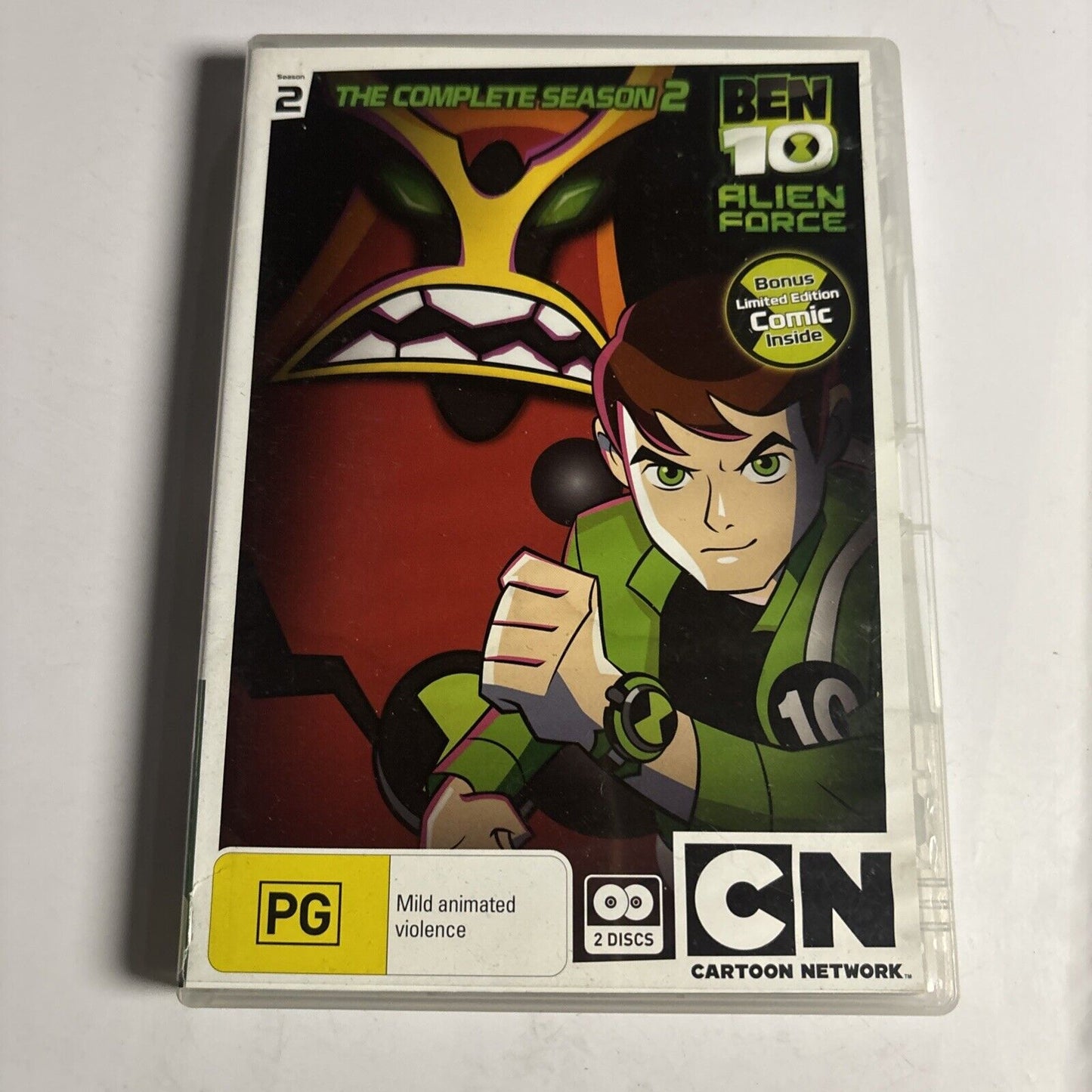 Ben 10 - Alien Force : Season 2 & 3 (DVD, 2008, 4-Disc) Region 4