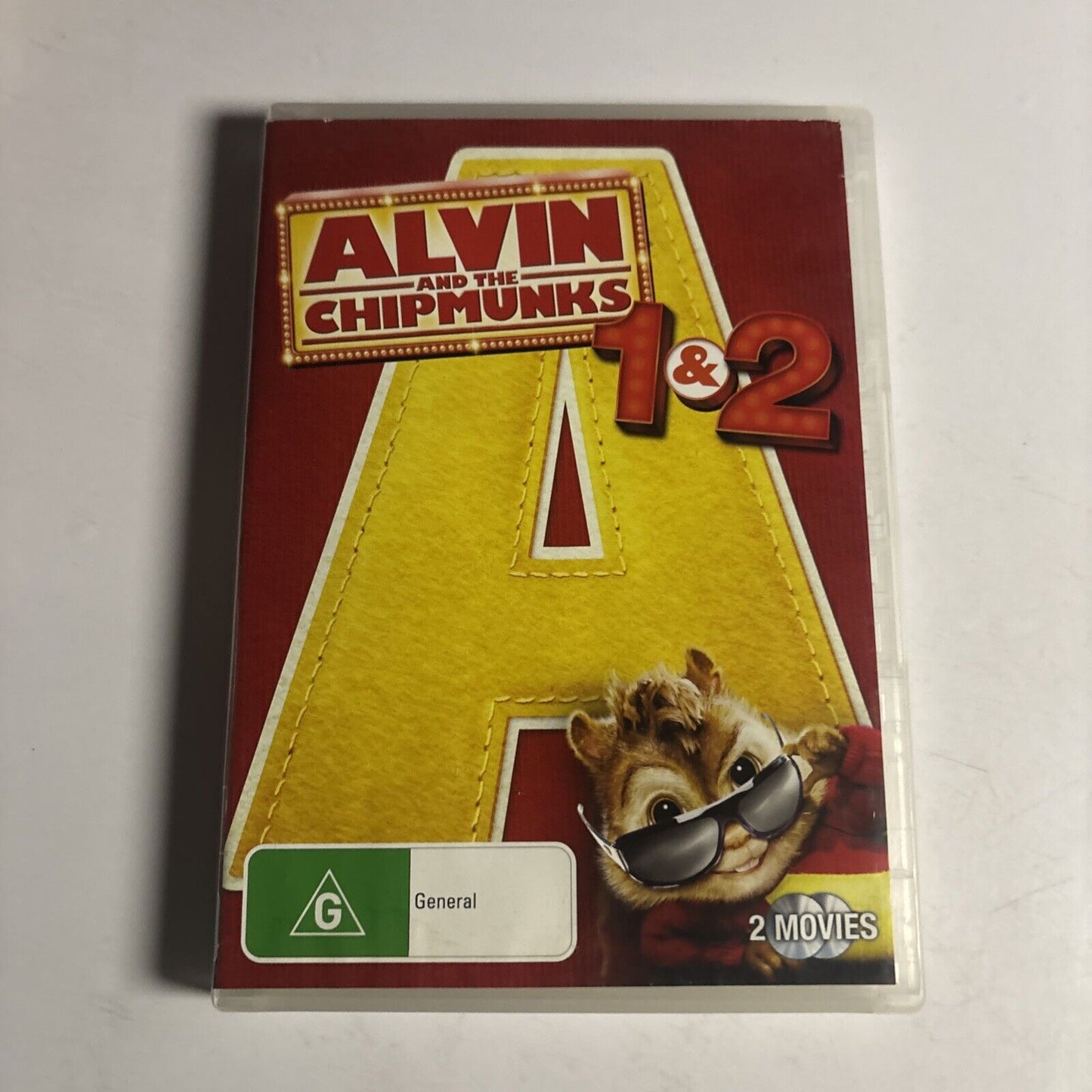 Alvin and the Chipmunks 1 & 2 (DVD, 2010) Region 4